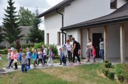 Przedszkolaki w Domku Myśliwskim
